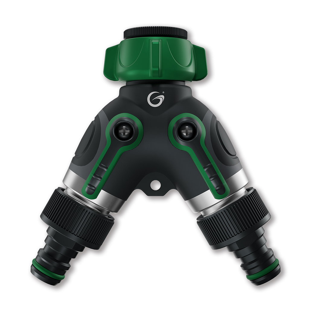 2-vägs krankoppling med reglerventil