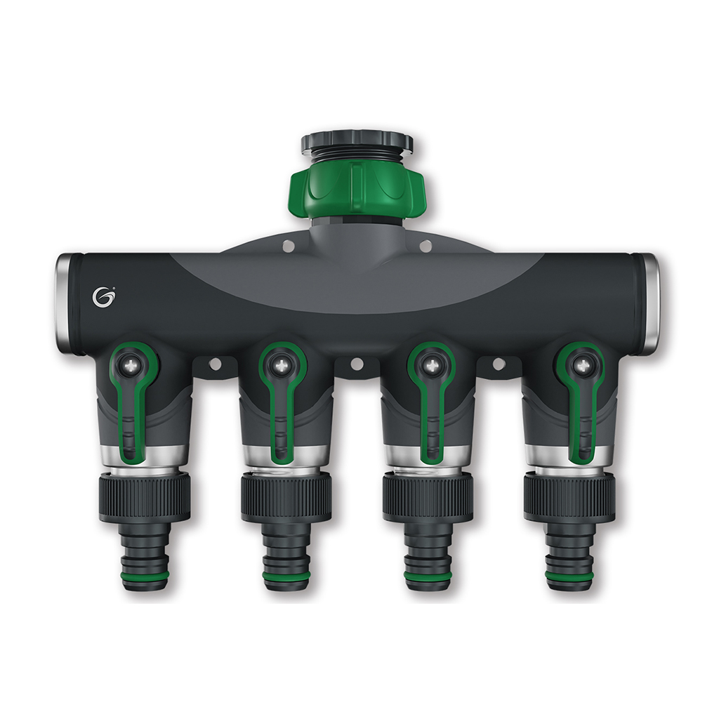 4-vägs krankoppling med reglerventil