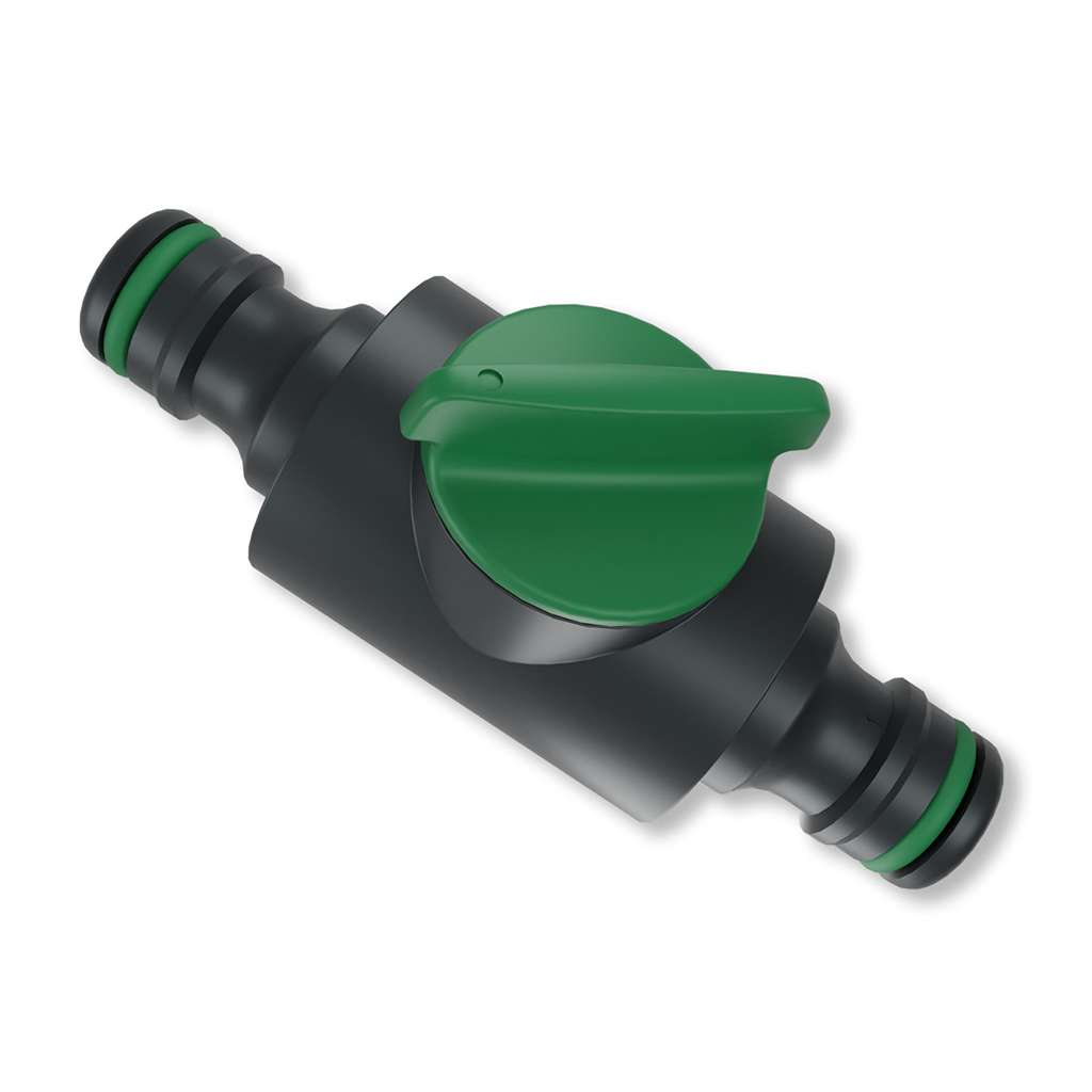 Slangkoppling med reglerventil