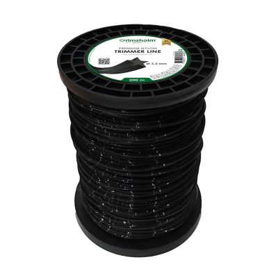 Trimmertråd 3,3mm / stjärna / 200m